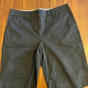 Talbots Black Perfect 10.5”Shorts